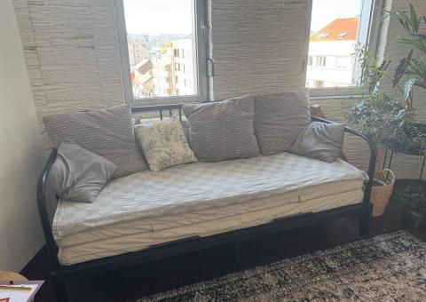 Sofa with pillows 