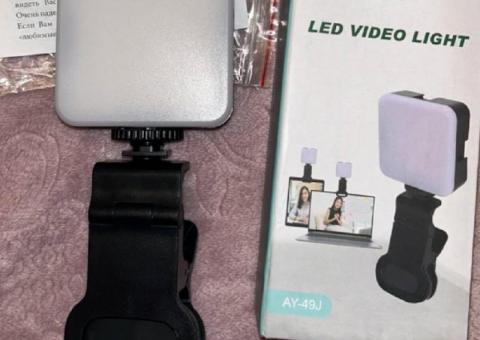 Ring light and selfie light 