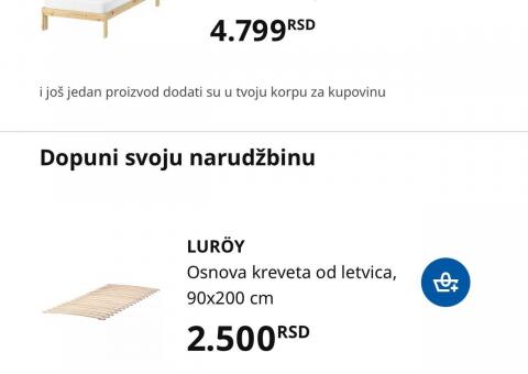 IKEA kreveti 