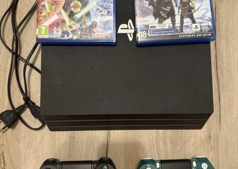 PS4 Pro + games 