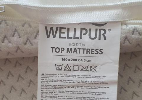Wellpur topper 