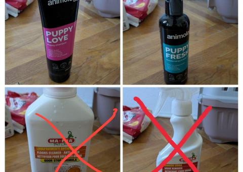 Puppy care products 