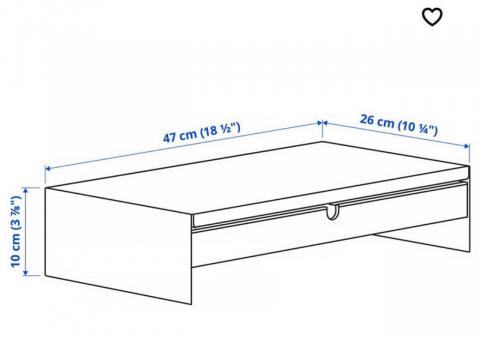 IKEA monitor stand 