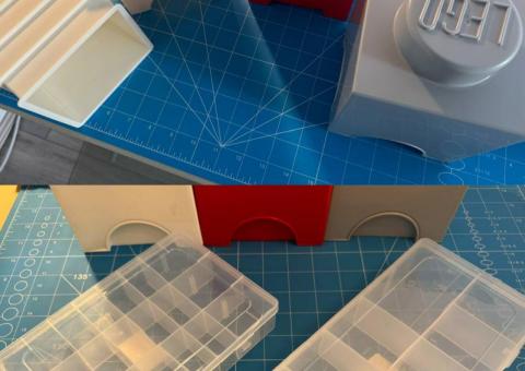 Lego containers 