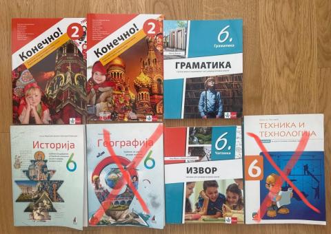 Textbooks for grades 4-7! 