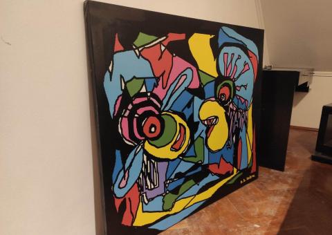 Kebra's painting 