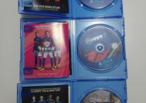 PS4 FIFA Discs 
