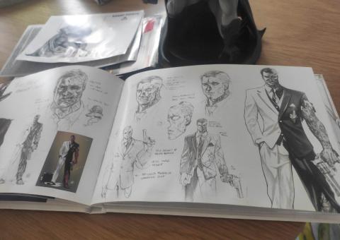 Batman figura, knjiga i diskovi 