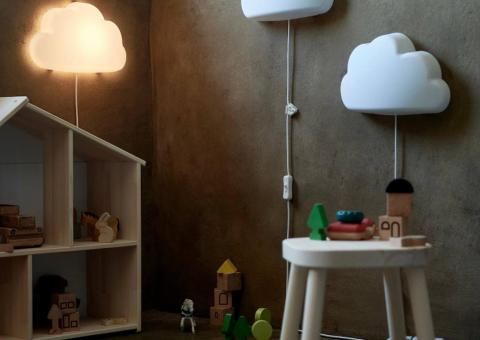 Детский светильник IKEA 