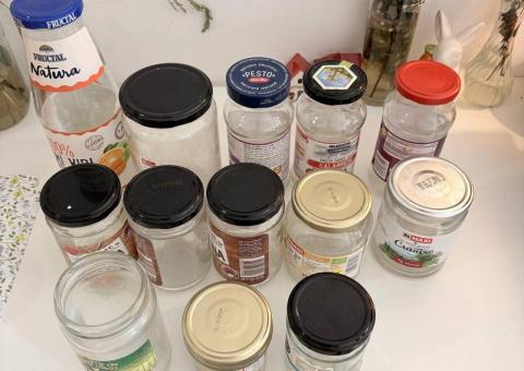 Give away jars 