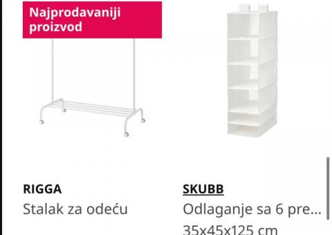 Hanger with storage 