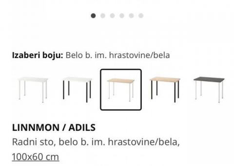 IKEA LINNMON sto 