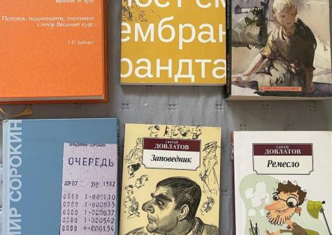 Книги: Сэлинджер, Сорокин, Довлатов 