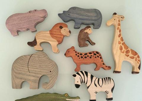 Wooden toys sets 