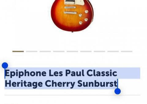Epiphone Les Paul Classic 