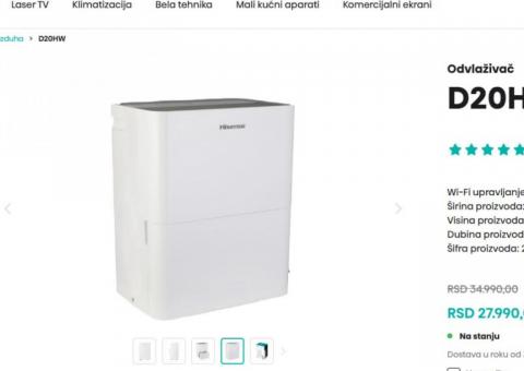Hisense odvlaživač vazduha 