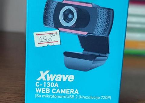 Camera with microphone 