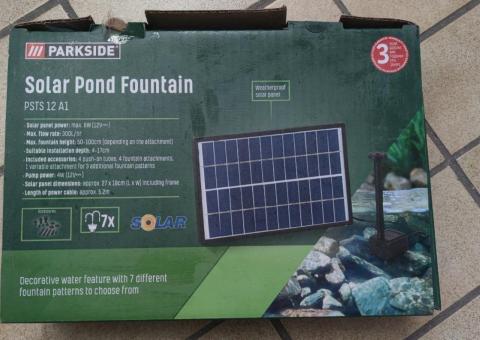 Parkside pond fountain ⛲️