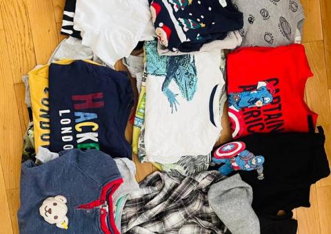 Boy's clothes package 