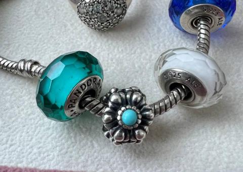 Pandora charm i prsten 