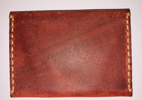 Leather cardholder 