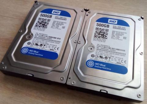 2 HDDs 