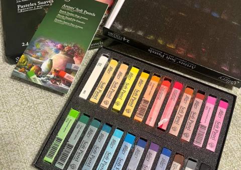 Dry pastel set 