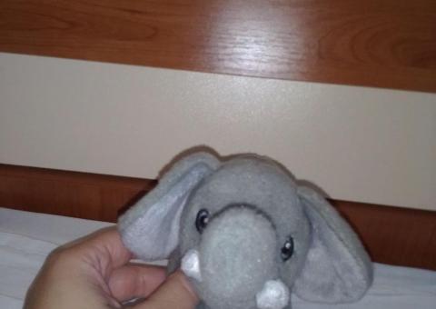 Plush elephant 