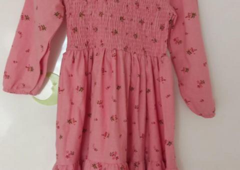 New cotton dress for girl 5-6 years
