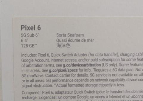 Pixel 6 