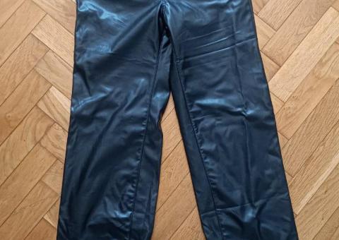 H&M leather pants 