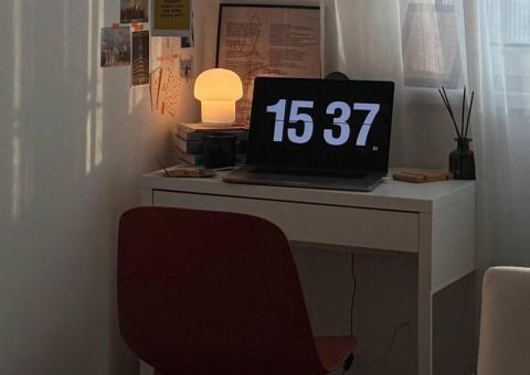 IKEA MICKE white desk 