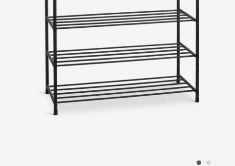 Metal shoe rack Jysk 