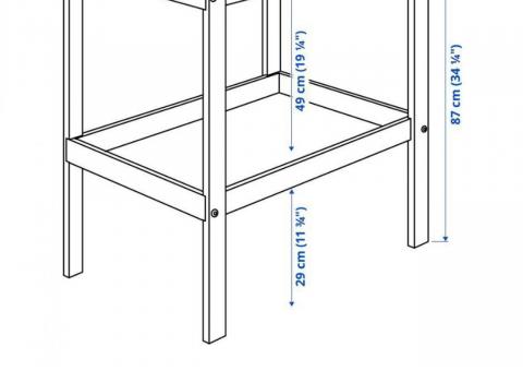 IKEA sto za previjanje 