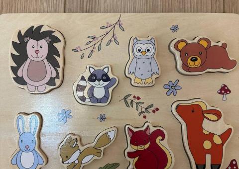 Wooden puzzle 
