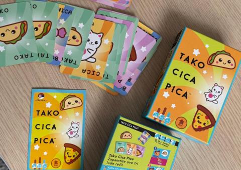 TAKO CICA PIZZA board game 