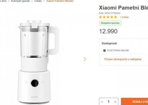 Prodajem Xiaomi pametni blender 