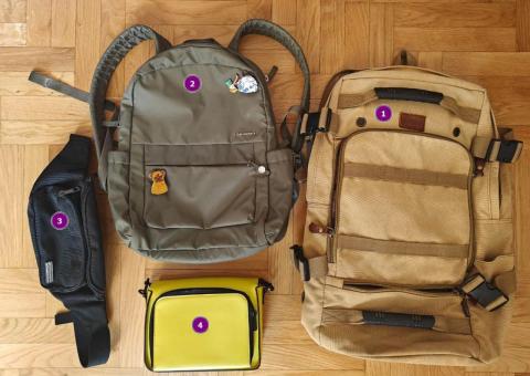 Backpacks and bags 