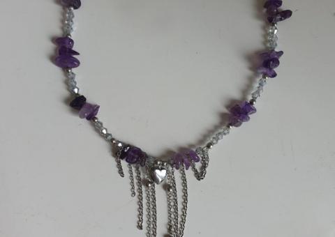Amethyst necklace 