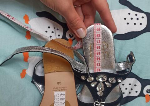 Sandals for a girl 