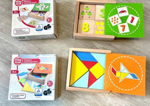 Wooden educational toys 