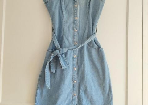 New denim sundress! 