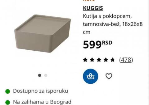 KUGGIS containers 