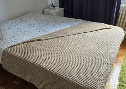 Pillows and blanket 