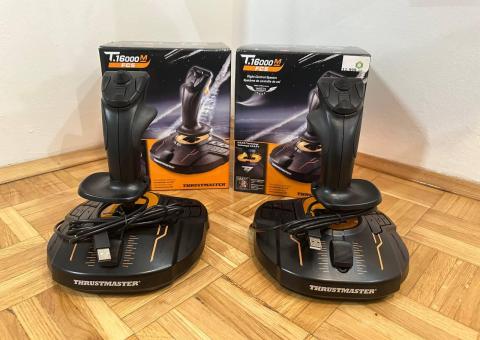 Thrustmaster T.16000-m joysticks for sale 